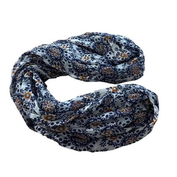 Charming Charlie women's floral infinity scarf - Picture 2 of 4